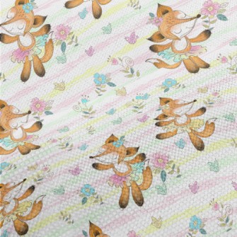 Cute Fox Ballerina Performance Linen