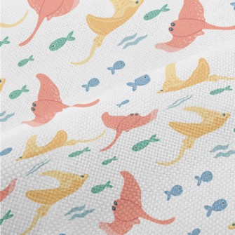 Symbiosis Between Stingrays An Performance Linen