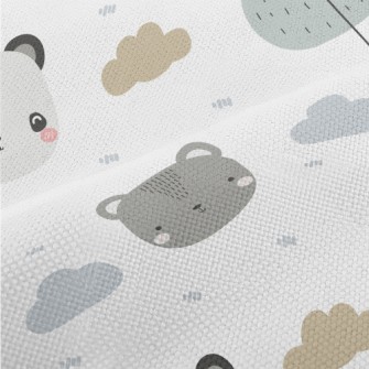 Cute Panda With Friends Performance Linen