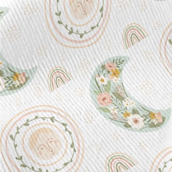 Spring Sky And Flowers Standard Corduroy