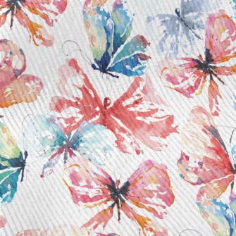 Beautiful Butterfly With Brill Standard Corduroy