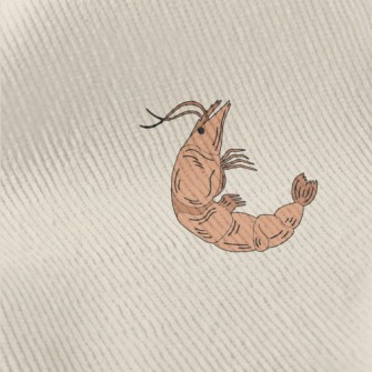 Delicious Shrimp And Lemon Sli Standard Corduroy