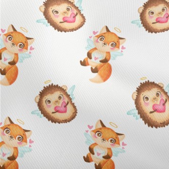 Fox And Hedgehog Celebrate Val Dobby