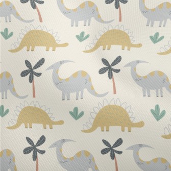 Little Dinosaurs Line Up In Th Dobby