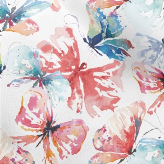 Beautiful Butterfly With Brill Micro Fleece