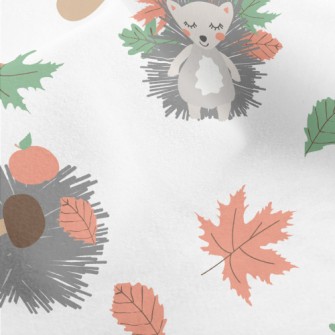 The Little Hedgehog Collects A Micro Fleece