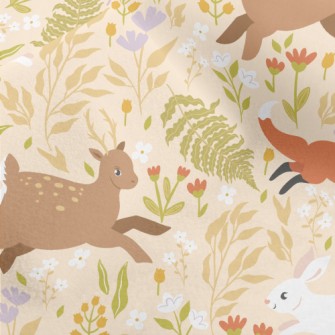 Small Animals Running On The G Micro Fleece