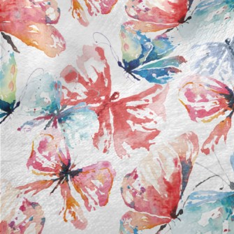 Beautiful Butterfly With Brill Minky