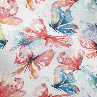 Beautiful Butterfly With Brill Lightweight Performance Linen