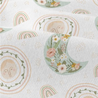 Spring Sky And Flowers Modern Jersey