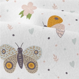 Cute Butterfly With Colorful W Modern Jersey