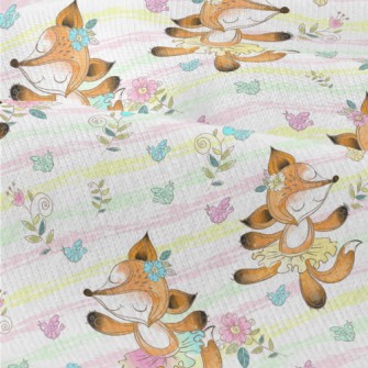 Cute Fox Ballerina Modern Jersey