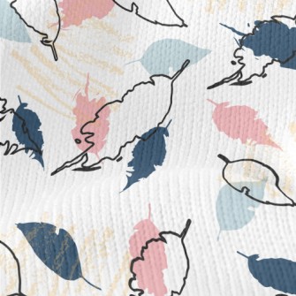 Artistic Tropical Palm Leaves Stretch Jersey