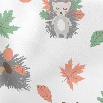 The Little Hedgehog Collects A Lightweight Cotton Poplin
