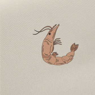 Delicious Shrimp And Lemon Sli Midweight Cotton Poplin