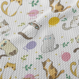 The Kitten Who Became Friends  Birdseye Piqué