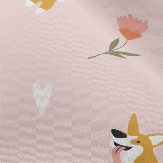 Naughty Corgi And Little Red F Chiffon