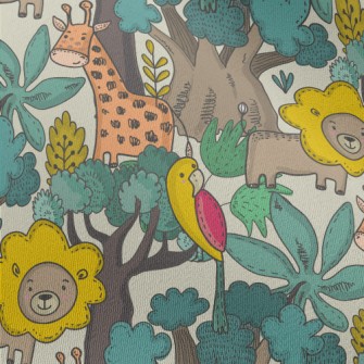 Smiling Wild Animal In The Jun Chiffon