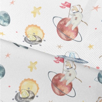 Animal Astronauts Riding A Fly Waterproof Oxford