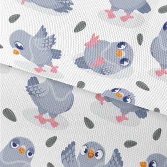 Naughty Little Pigeon Waterproof Oxford