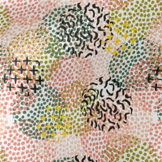 Abstract Geometric Pattern Ove Waterproof Canvas