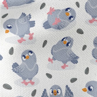 Naughty Little Pigeon Waterproof Canvas