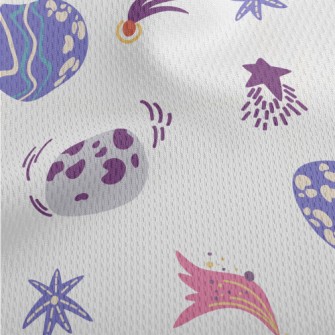 Planet-star Interactions Athletic Mesh Flat Back