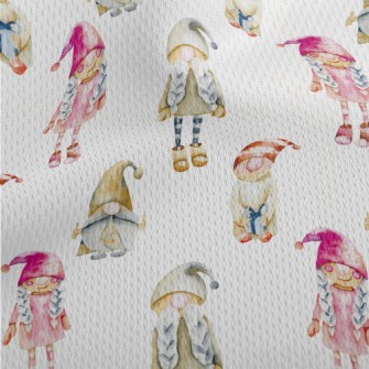 Elf Covering His Eyes Athletic Mesh Flat Back