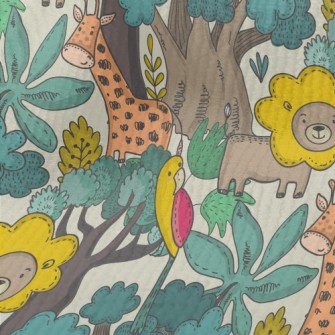 Smiling Wild Animal In The Jun Terry