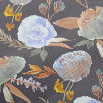 Spring Flowers In Full Bloom Performance Linen