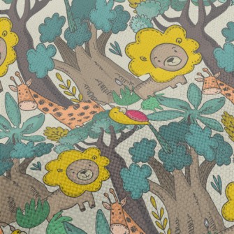 Smiling Wild Animal In The Jun Performance Linen