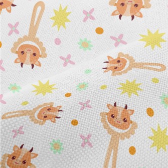Calf Shaped Rattle Performance Linen