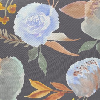 Spring Flowers In Full Bloom Twill
