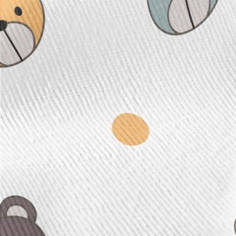 Innocent Little Bear With A Co Standard Corduroy