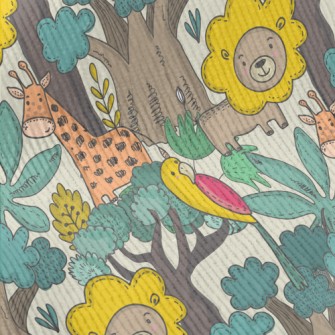 Smiling Wild Animal In The Jun Standard Corduroy