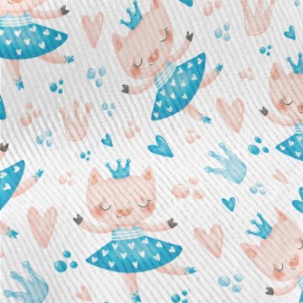 Pink Pig Dancing Ballet Standard Corduroy