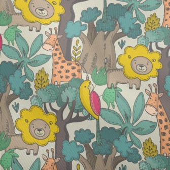 Smiling Wild Animal In The Jun Dobby