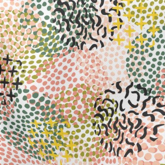 Abstract Geometric Pattern Ove Stretch Ponte
