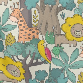 Smiling Wild Animal In The Jun Stretch Ponte