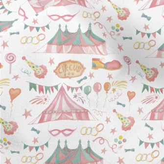 Circus Tent Arena Micro Fleece