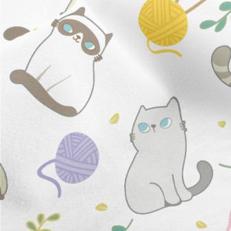 The Kitten Who Became Friends  Micro Fleece