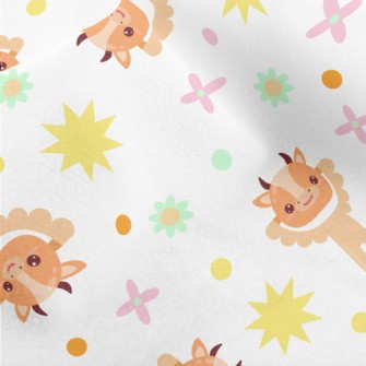Calf Shaped Rattle Micro Fleece