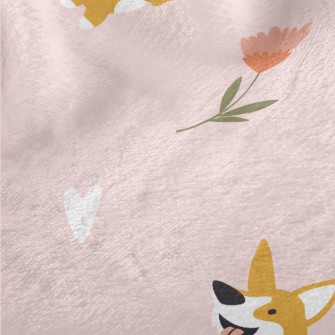 Naughty Corgi And Little Red F Minky
