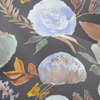 Spring Flowers In Full Bloom Lightweight Performance Linen