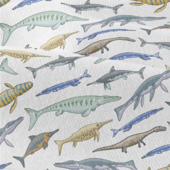 Creepy Sea Dinosaurs Modern Jersey