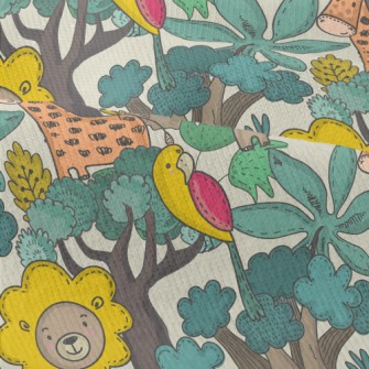 Smiling Wild Animal In The Jun Modern Jersey