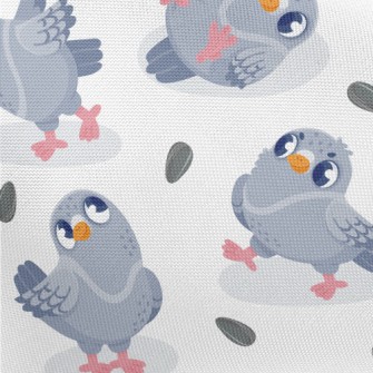 Naughty Little Pigeon Pongee