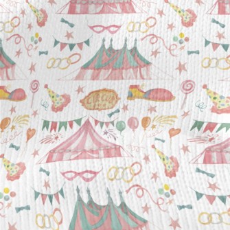Circus Tent Arena Stretch Jersey