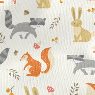 Cute Animals Living In The For Stretch Jersey