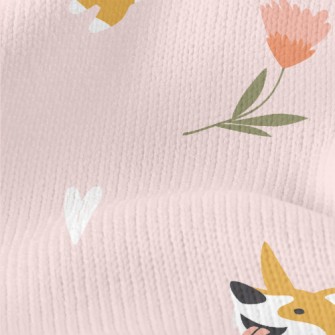Naughty Corgi And Little Red F Stretch Jersey